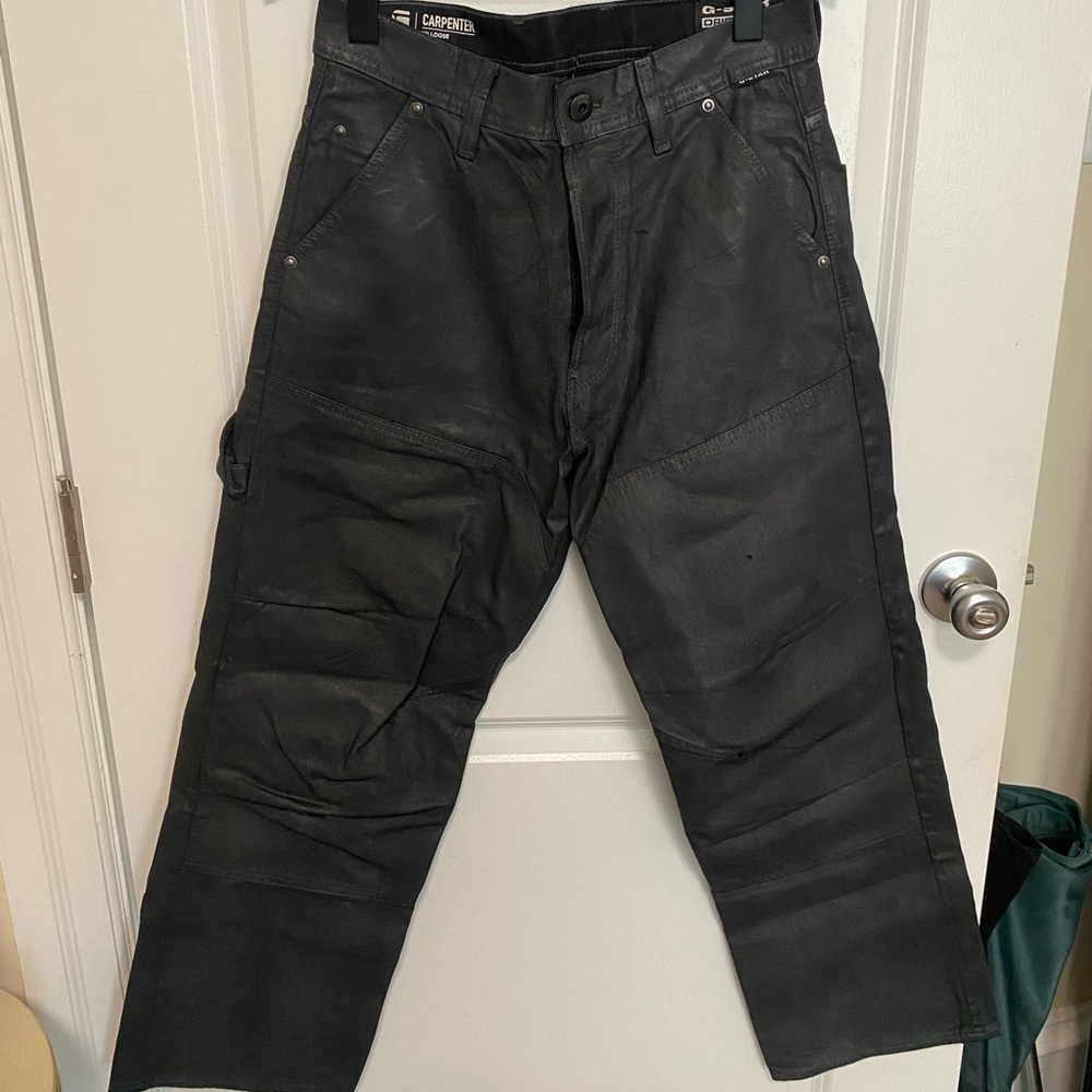 G-Star Men's Black Cargo Pants